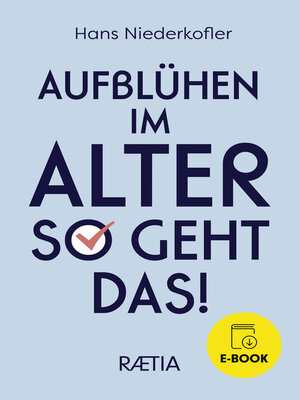 cover image of Aufblühen im Alter